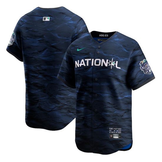 Youth National League Nike Royal 2023 MLB All-Star Game Limited Player Jersey->customized mlb jersey->Custom Jersey